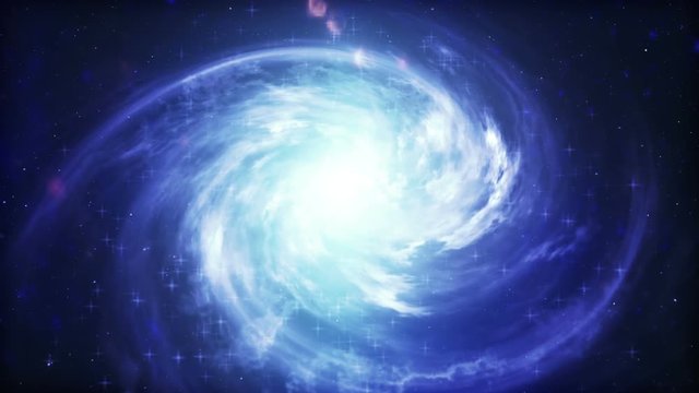 Swirling blue whirlpool Motion Background HD stock footage. An animation of a swirling vortex or whirlpool graphic.