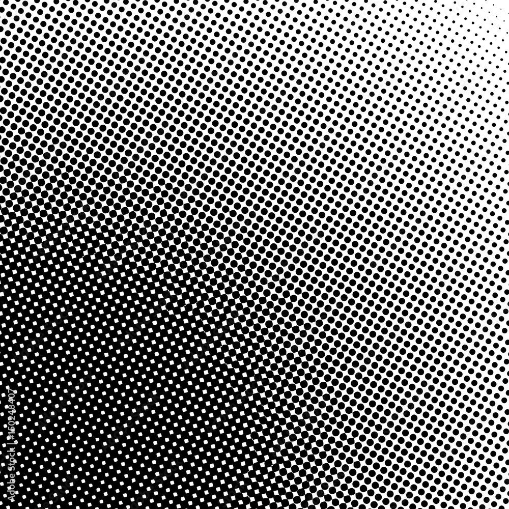 Poster Halftone dots background.Vector halftone texture