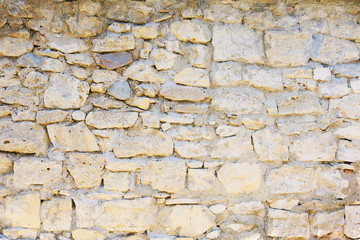 Antique natural stone wall background