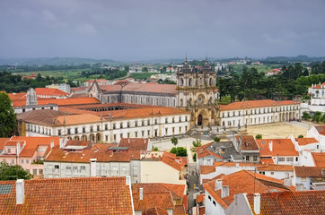 Obraz premium Alcobaca Kloster in Portugal - Alcobaca Monastery in Portugal