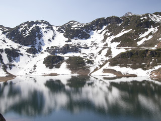 Lake. Somiedo Natural Park. Asturias.