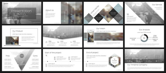 Elements for infographics on a white background. Presentation templates. Use in presentation, flyer and leaflet, corporate report, marketing, advertising, annual report, banner. - obrazy, fototapety, plakaty