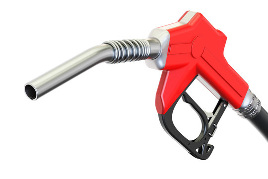 Fuel pump nozzle, 3D rendering