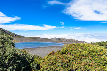 Irazu volcano - crater lake - Costa Rica