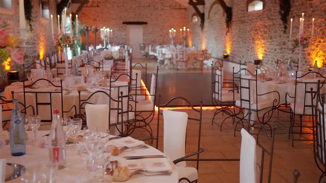 D&eacute;coration salle de mariage