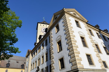 Fototapeta na wymiar Altes Rathaus Altstadt Regensburg