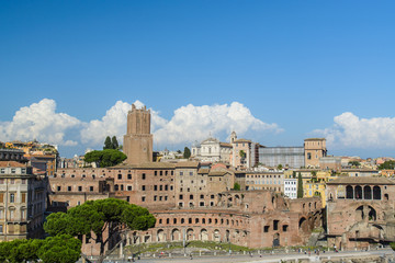 Fototapeta premium Panorama of Rome - Italy