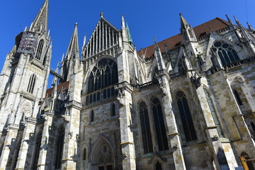 Fototapeta premium Regensburger Dom - Bayern