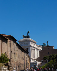 monumentalne budowle rzymskie  - obrazy, fototapety, plakaty