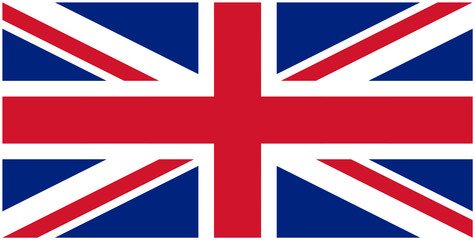 England Flagge - Vektorgrafik
