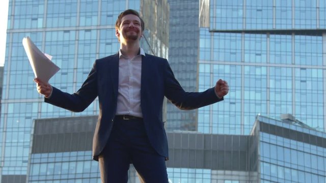 The happiness of a young chief