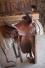 Saddle In The Shop