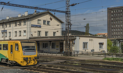 Station west in Usti nad Labem city