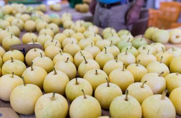 Heap of pear