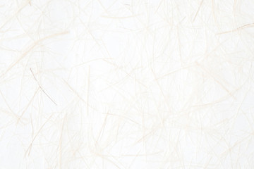 White mullberry paper textured background, detail close-up