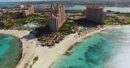 Fototapeta premium Aerial View of Bahamas 