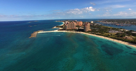 Aerial View of Bahamas 