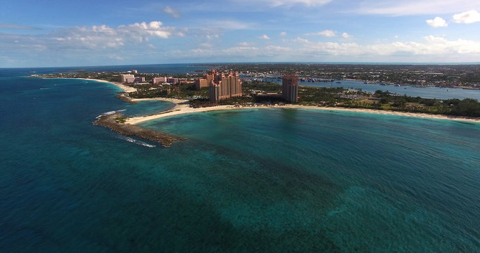 Aerial View of Bahamas 