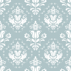 Orient vector classic pattern. Seamless abstract background with repeating elements. Orient background
