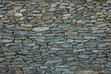 Background of white stone wall