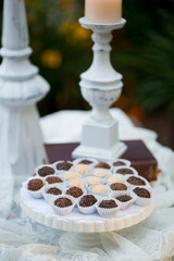 Wedding Truffles at Reception