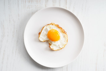 fried egg.