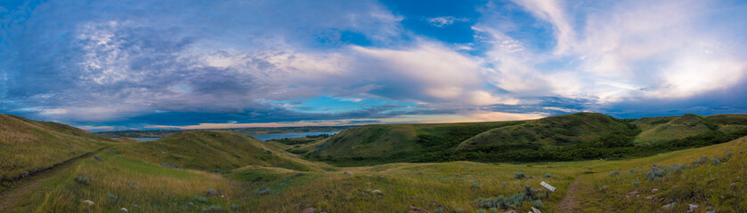Saskatchewan Landing Prov. Park - Panoramic