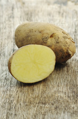 raw potatoes