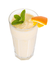 Fruit milks cocktail