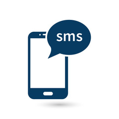 Smartphone email or sms icon. Mobile mail sign symbol. - obrazy, fototapety, plakaty