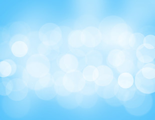 Winter elegant bokeh background. Seasonal cooling light decorative abstract design element.