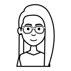 young man casual avatar vector illustration design