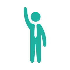 Male pictogram symbol icon vector illustration graphic design