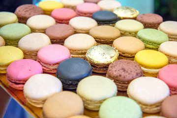 Colorful macaroons
