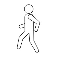 Male pictogram symbol icon vector illustration graphic design