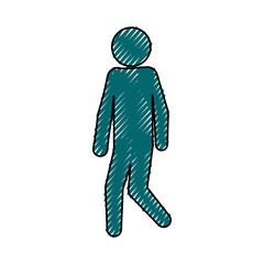 Male pictogram symbol icon vector illustration graphic design