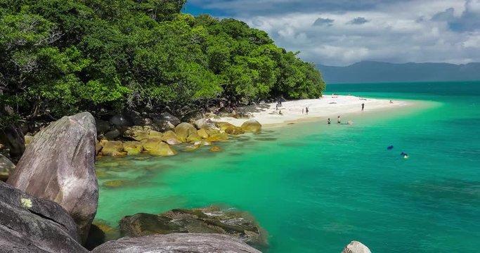Nudey Beach on Fitzroy Island, Queensland, Australia