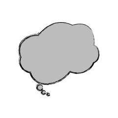 Comic bubble symbol icon vector illustration graphic design