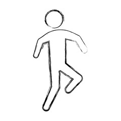 Male pictogram symbol icon vector illustration graphic design