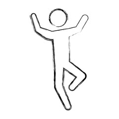 Male pictogram symbol icon vector illustration graphic design