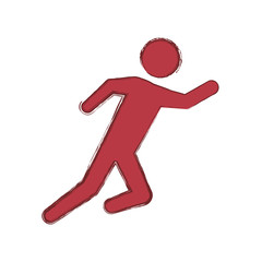 Male pictogram symbol icon vector illustration graphic design