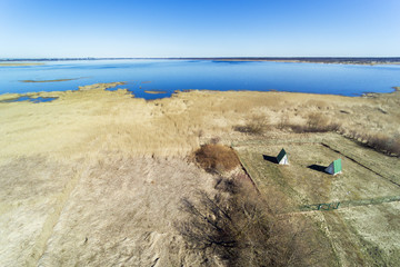 Liepaja lake area in early spring, Latvia.