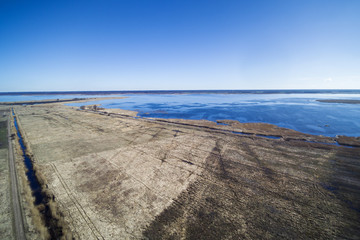 Liepaja lake area in early spring, Latvia.