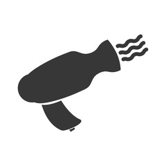 Hair dryer symbol icon vector illustration graphic design