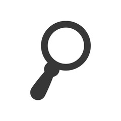 Lupe magnifying glass icon vector illustration graphic design