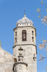 Fototapeta na wymiar Savior Chapel (El Salvador) tower, Ubeda, Jaen, Spain