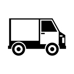 van delivery service icon vector illustration design