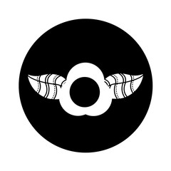 rose flower tattoo icon vector illustration design