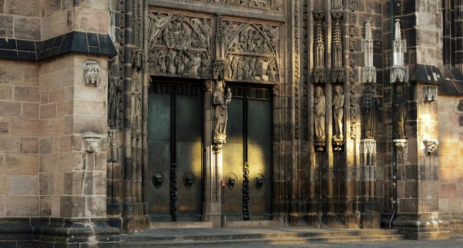 Lorenzkirche...&eacute;glise saint- Laurent &agrave; Nuremberg