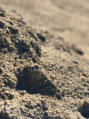 Pebble sand earth background